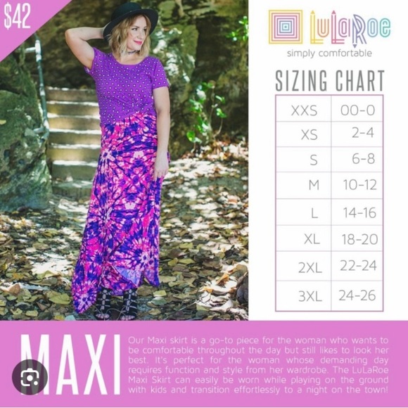 Lularoe Maxi XL NWT - Picture 5 of 5